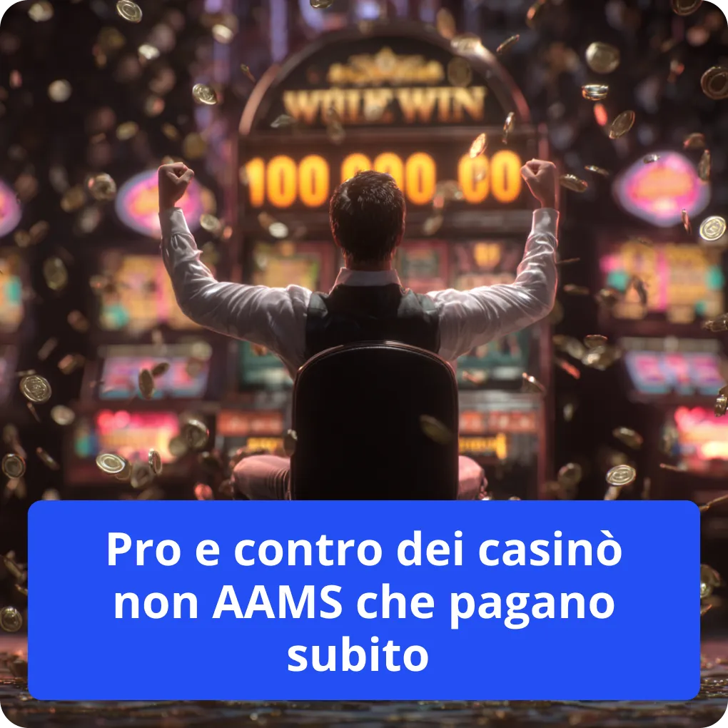 Pro e contro dei casinò non AAMS che pagano subito – valutazione completa Pro e contro dei casinò non AAMS che pagano subito