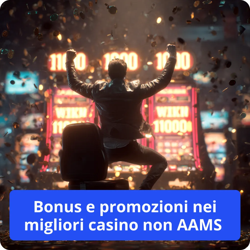 Bonus e promozioni nei migliori casino non AAMS – offerte vantaggiose Bonus e promozioni nei migliori casino non AAMS