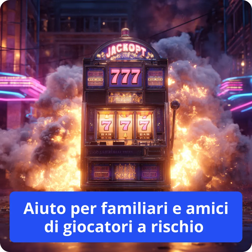 Aiuto per familiari e amici di giocatori a rischio 
