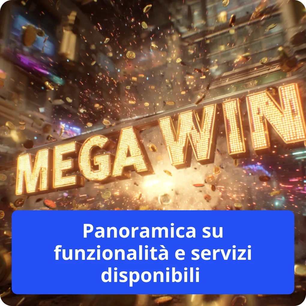 Panoramica su funzionalità e servizi disponibili 